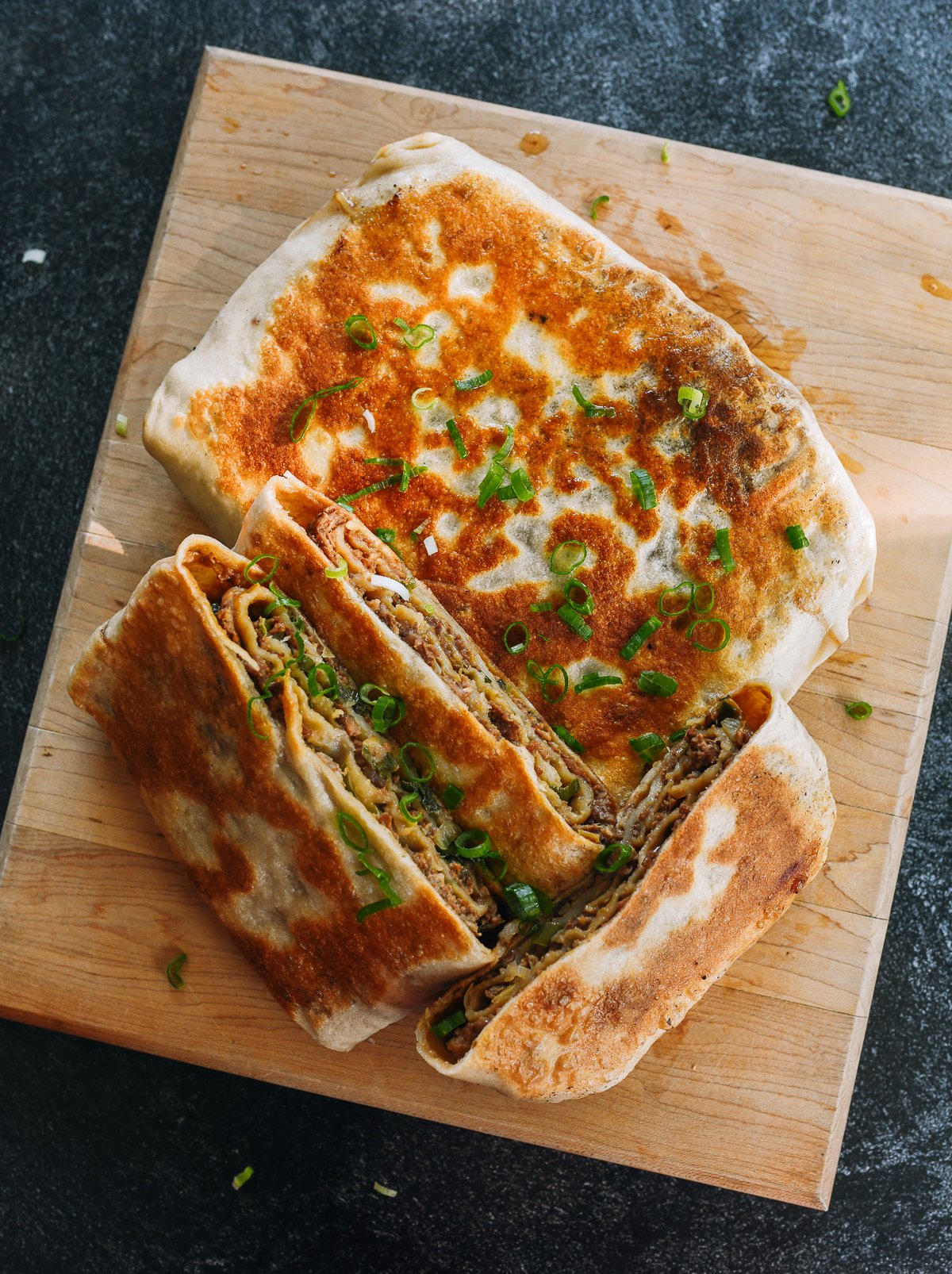 Chinese Meat Pie, 千层肉饼