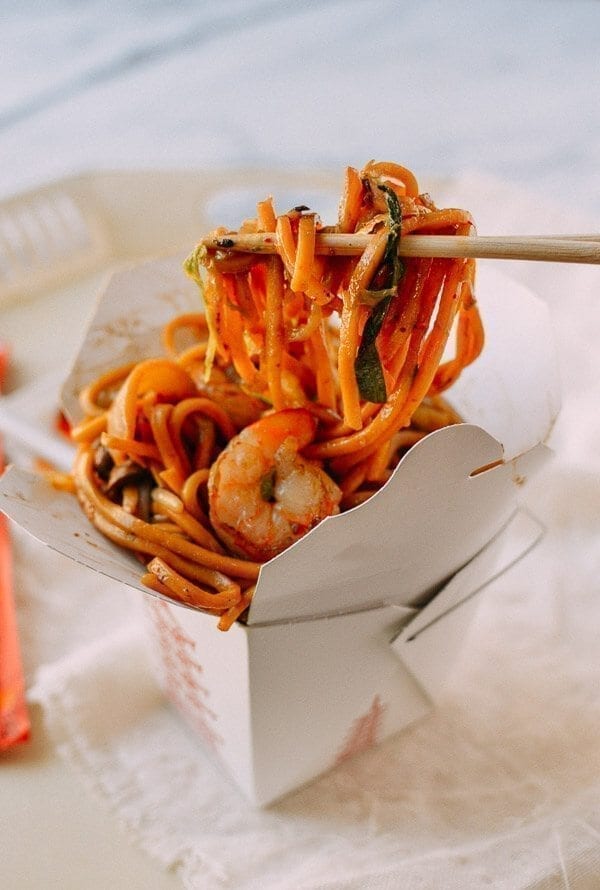 Shrimp Lo Mein, by thewoksoflife.com