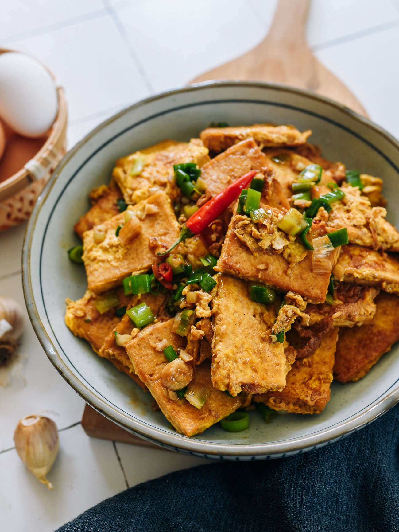 Chinese Tofu and Eggs