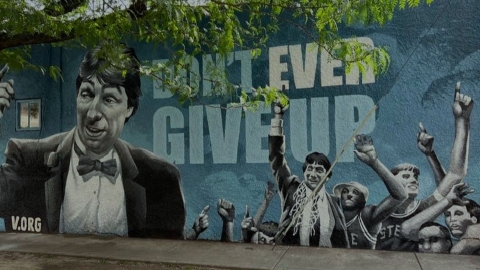 Jimmy V Mural